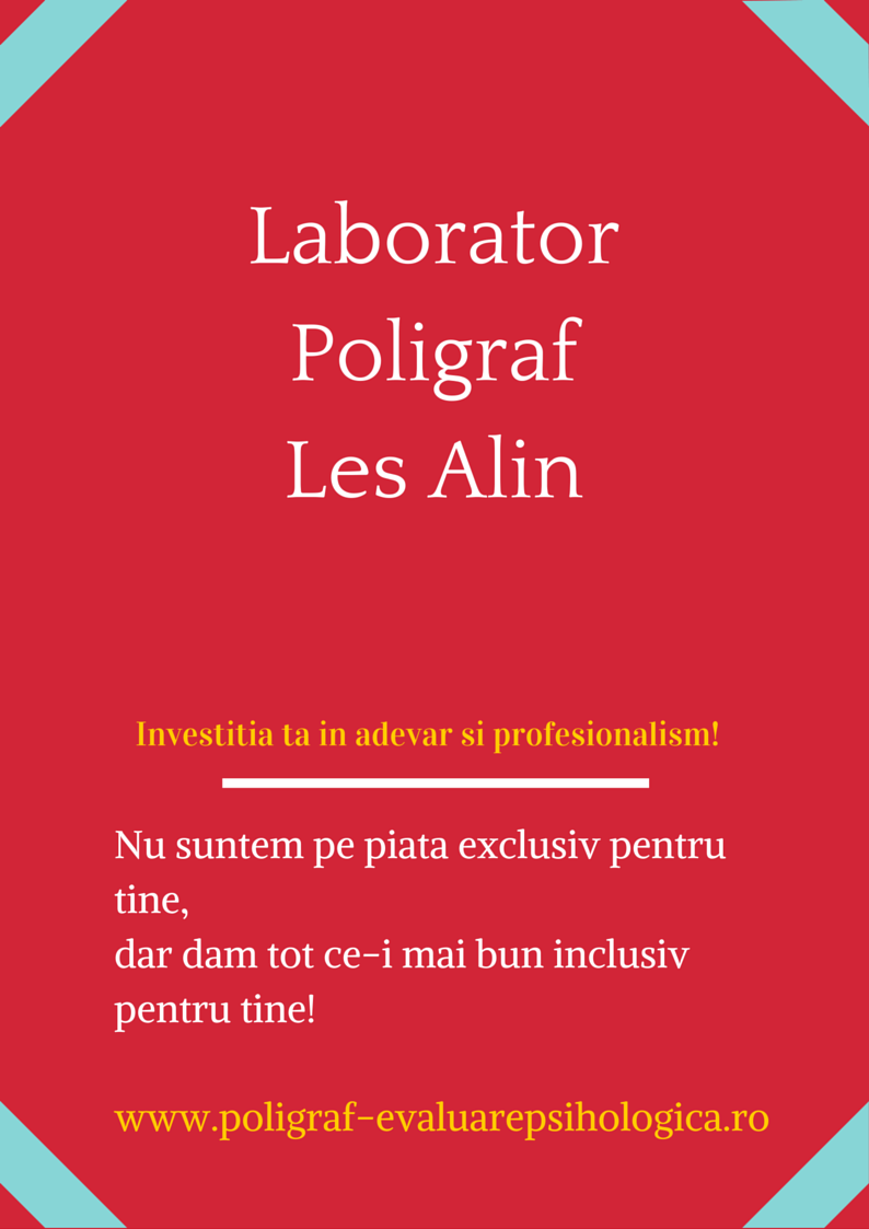 Laborator Poligraf Les Alin Sibiu